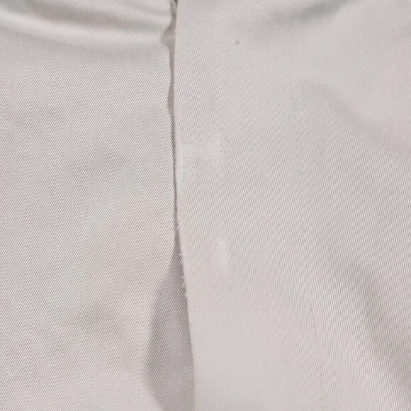 Brooks Brothers Mens Pants Beige 100% Cotton Lightweight Flat Front Chinos 34x27 - Picture 8 of 8